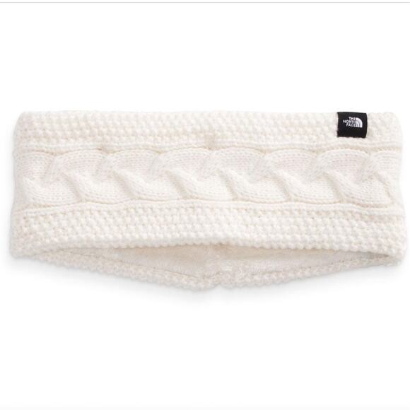 The North Face Cable Minna Earband Gardenia White NWT - Picture 1 of 9